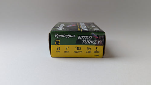Remington Nitro Turkey 20 ga 1-1/4oz #5