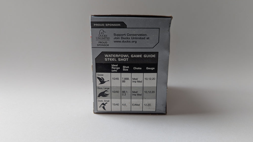Box of a waterfowl game guide on a white background